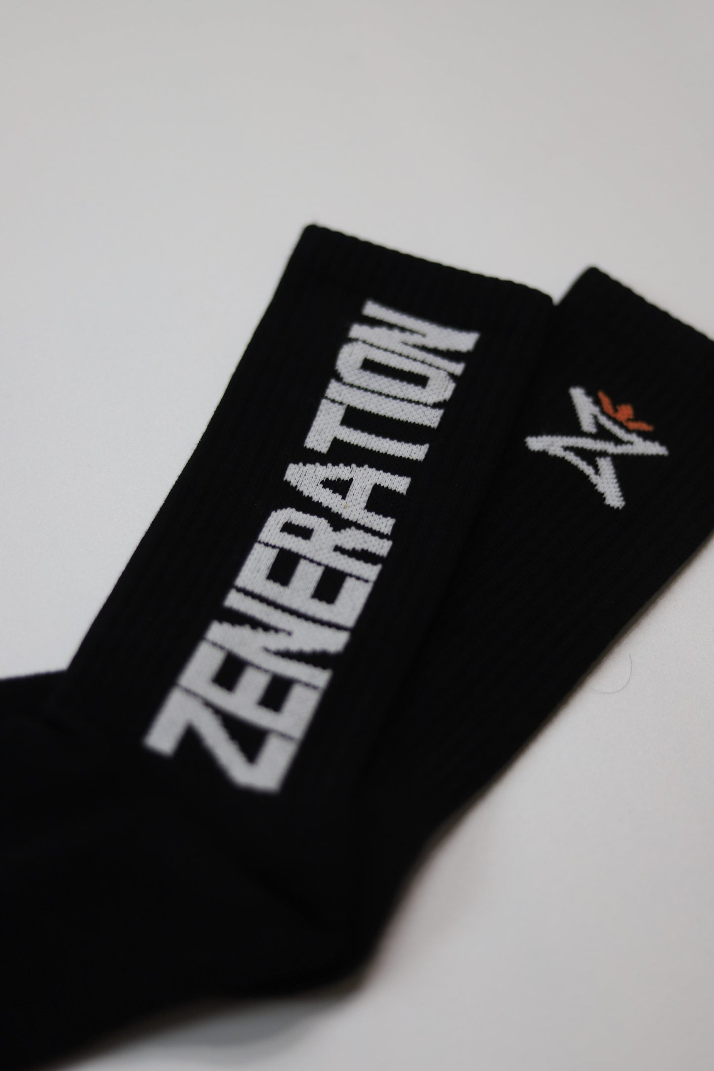 "Dual-Side" Terry Sock "Black"